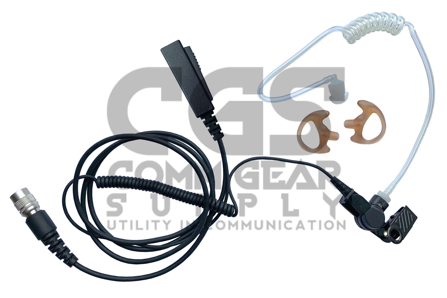 Mic & Earpiece Radio Kit - Rapid Release(Hirose) Motorola: APX (Apex) Series, XPR Series, SRX2200, & More
