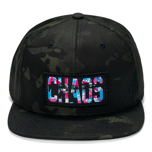 Chaos Hawaiian Flatbill SnapBack Hat