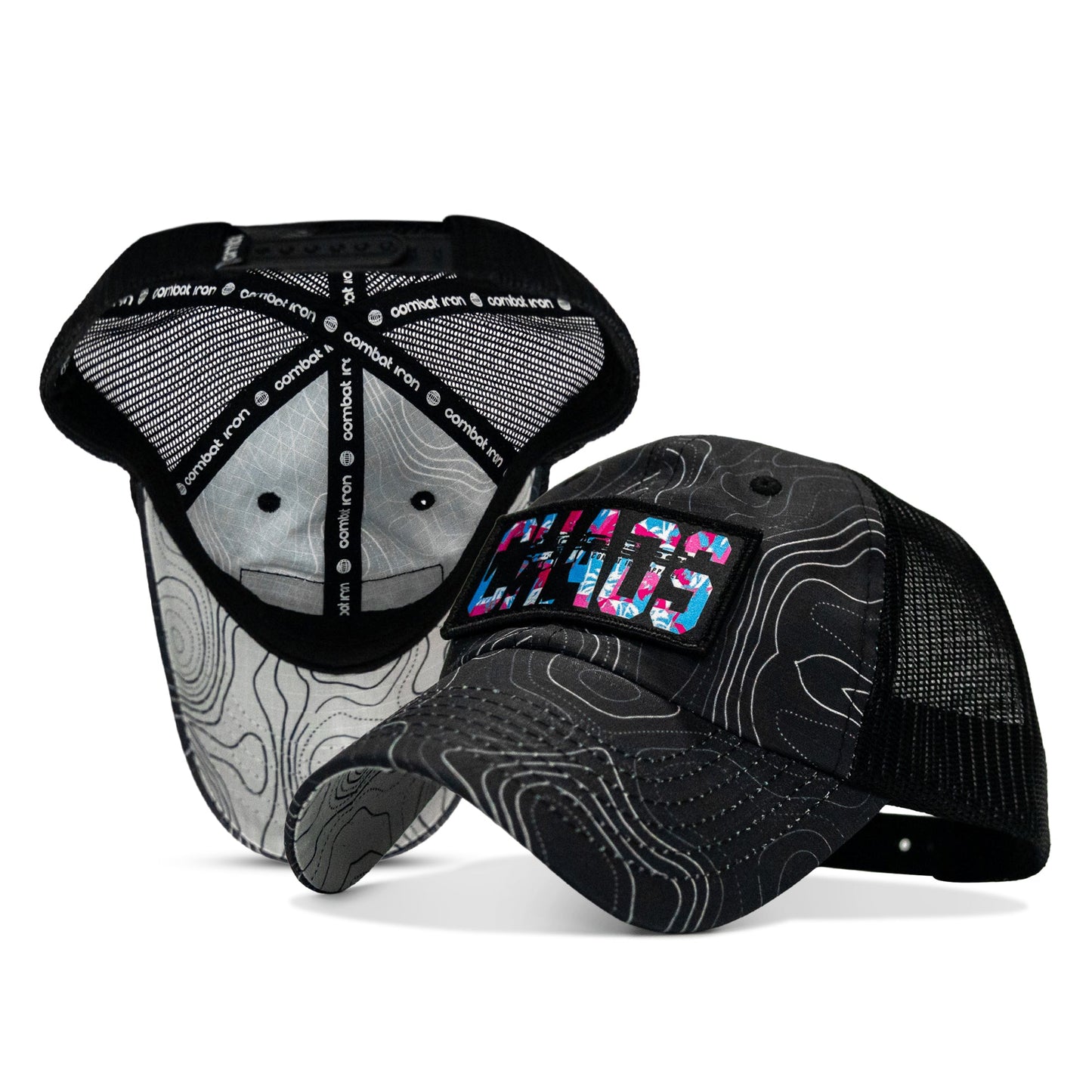 Chaos Hawaiian Patch Tactical Ripstop Mesh Snapback Hat