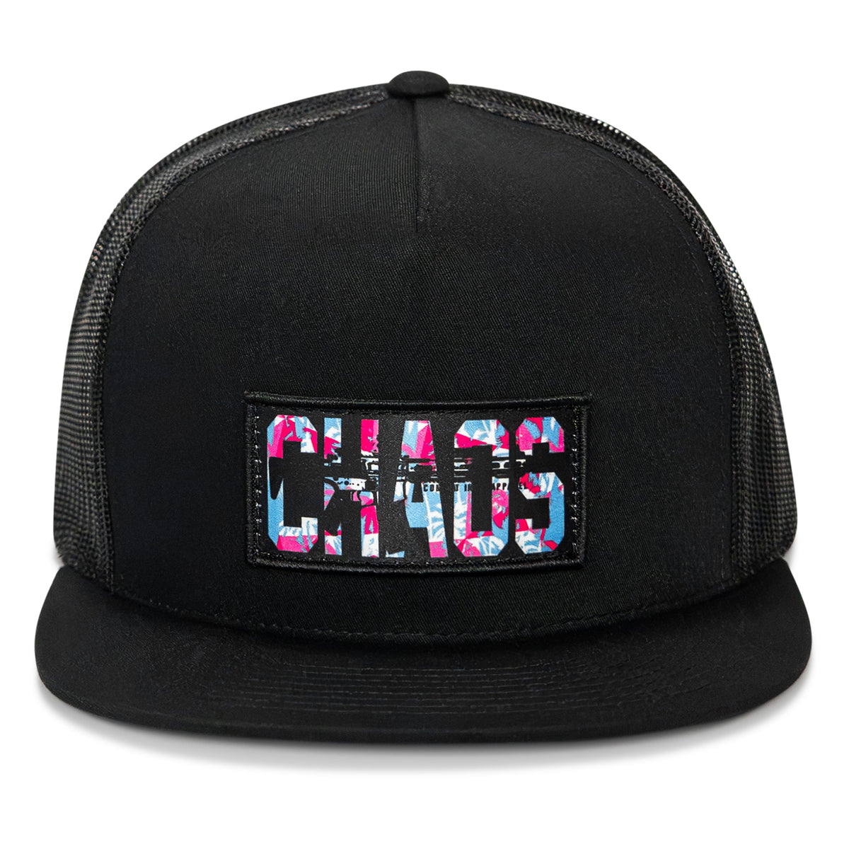 Chaos Hawaiian Flatbill SnapBack Hat