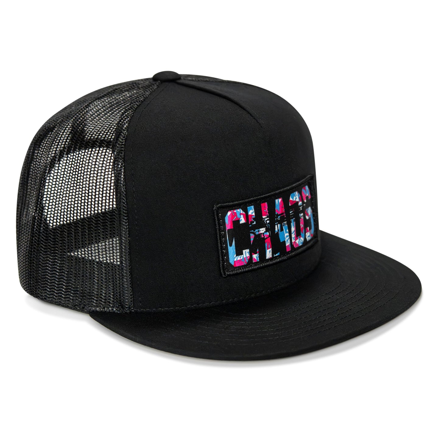 Chaos Hawaiian Flatbill SnapBack Hat