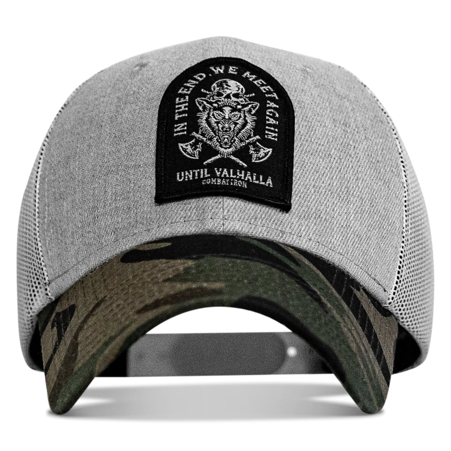 In The End, We Meet Again - Until Valhalla Patch Snapback Hat