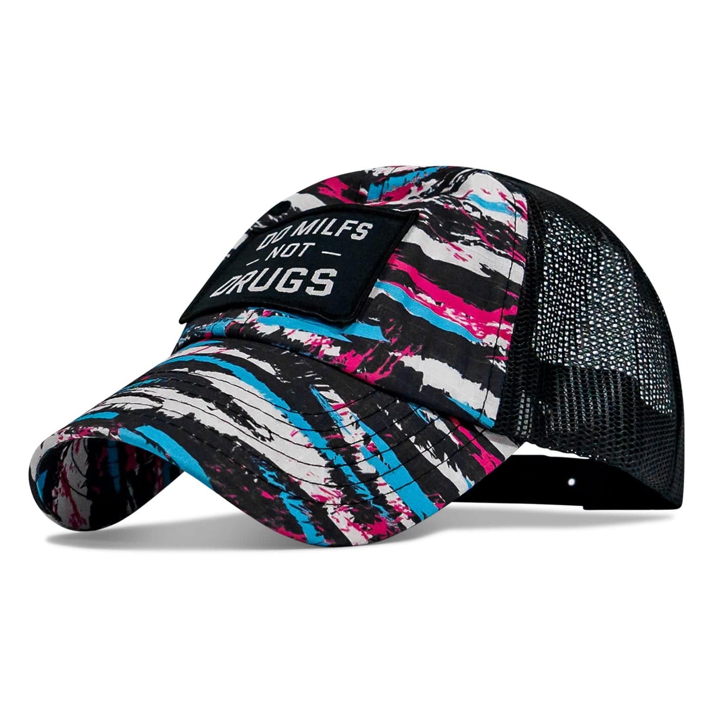 Ripstop Do Milfs Not Drugs Patch Tactical Ripstop Mesh Snapback Hat
