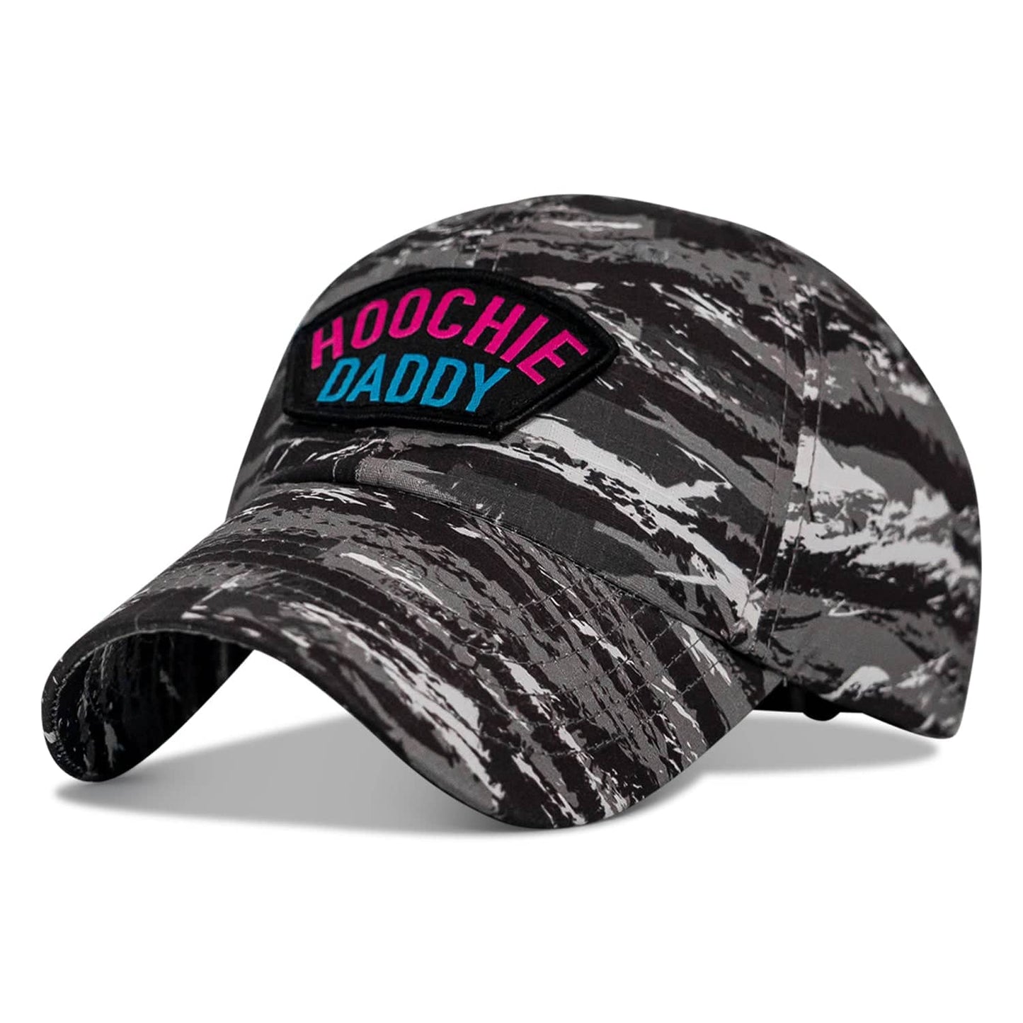 Retro Hoochie Daddy Arched Patch Ripstop Tactical Hat