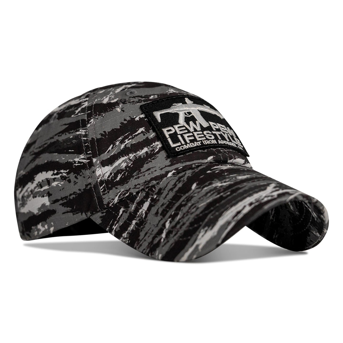 Ripstop Pew Pew Lifesyle Patch Tactical Ripstop Mesh Snapback Hat