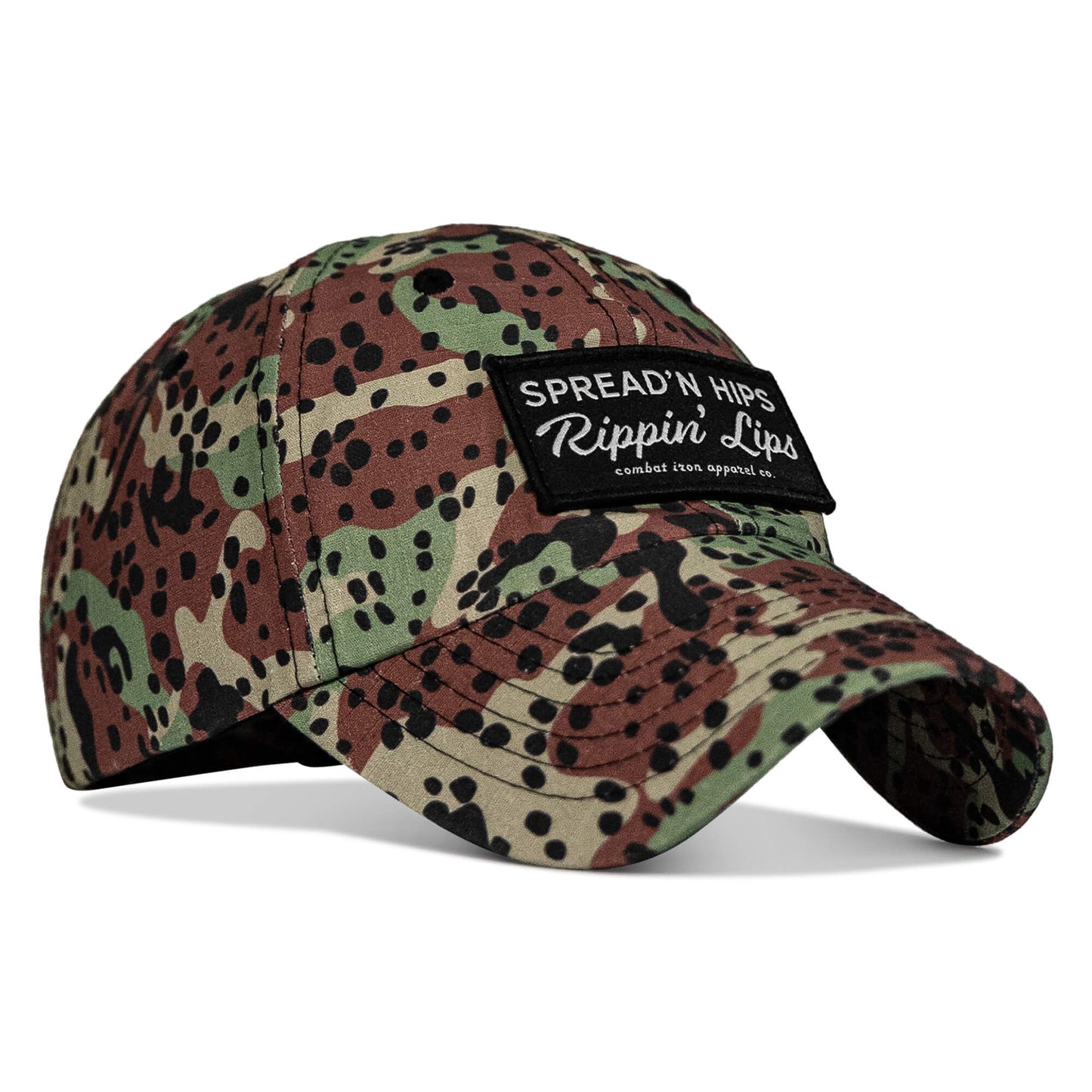 Spreadin' Hips and Rippin' Lips Patch Ripstop Snapback