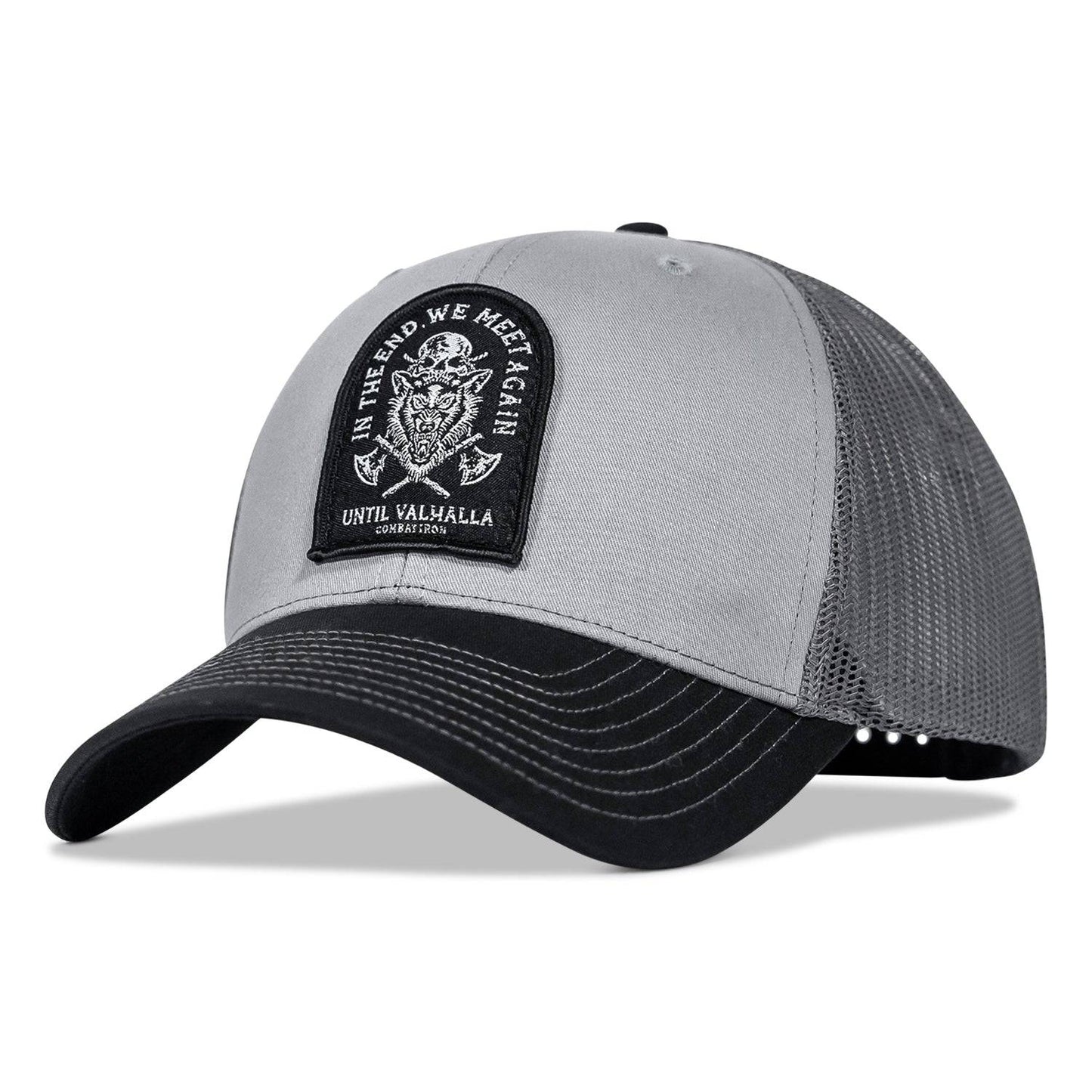 In The End, We Meet Again - Until Valhalla Patch Snapback Hat