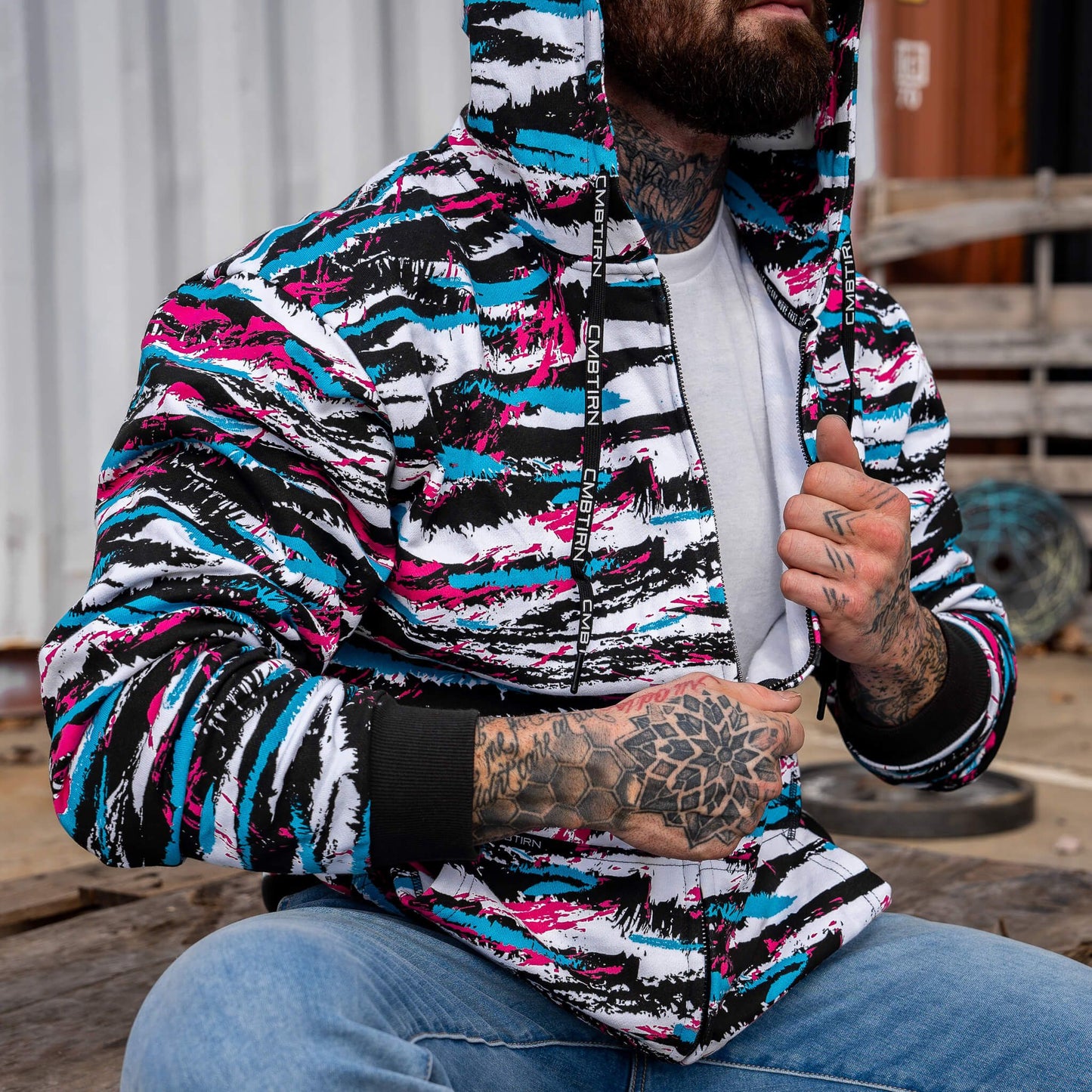 Men's Fleece Lined Zip Up Hoodie