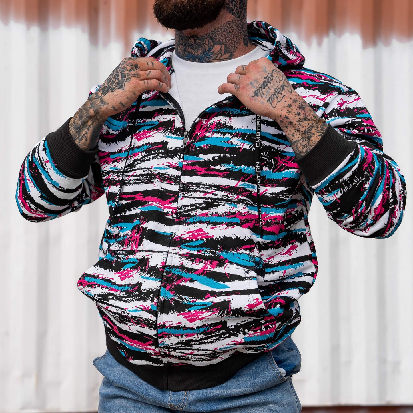 Men's Fleece Lined Zip Up Hoodie