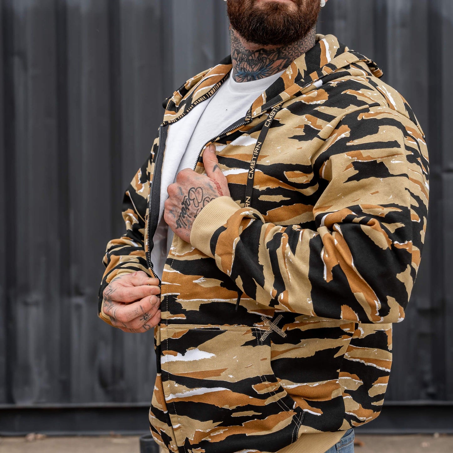 Men's Fleece Lined Zip Up Hoodie