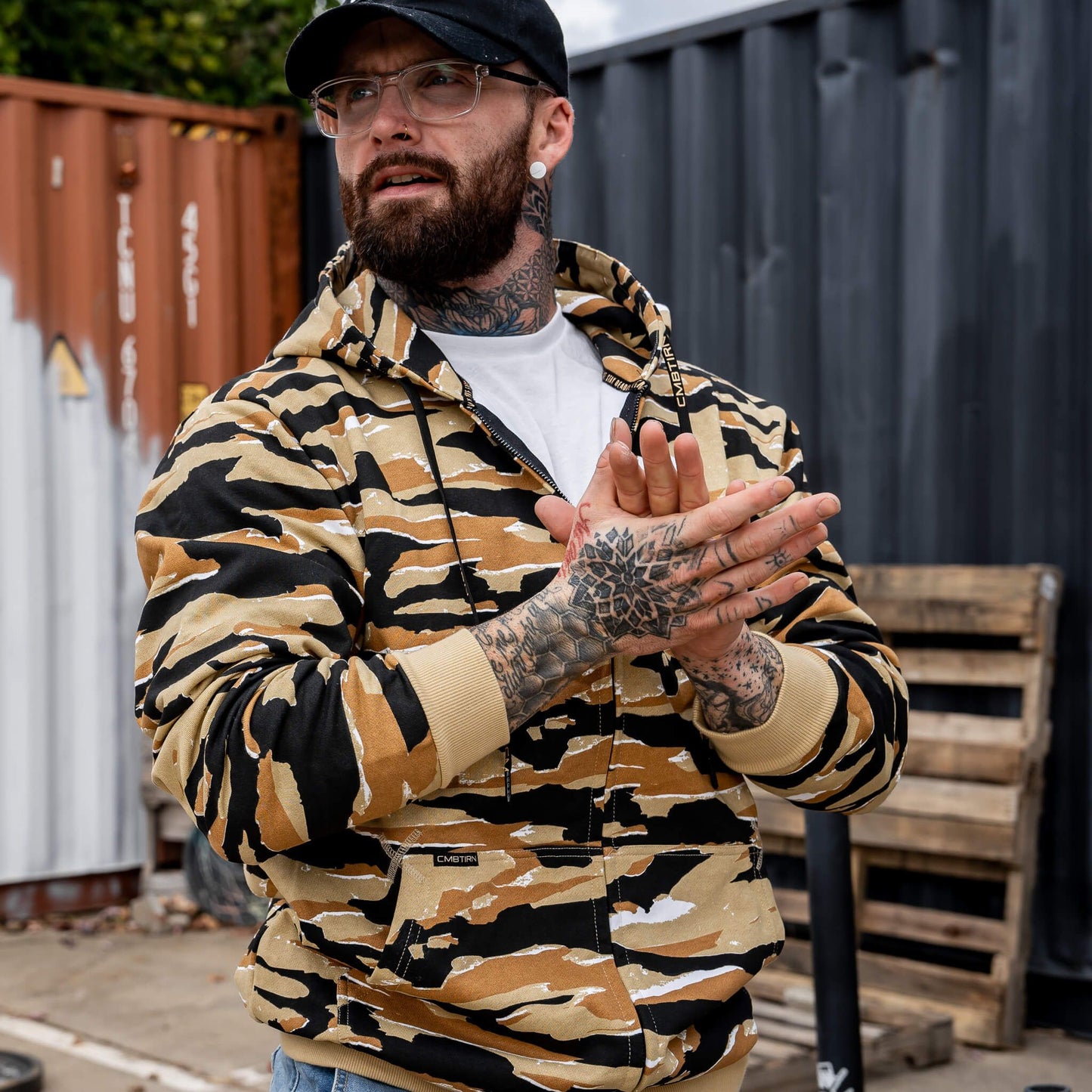 Men's Fleece Lined Zip Up Hoodie