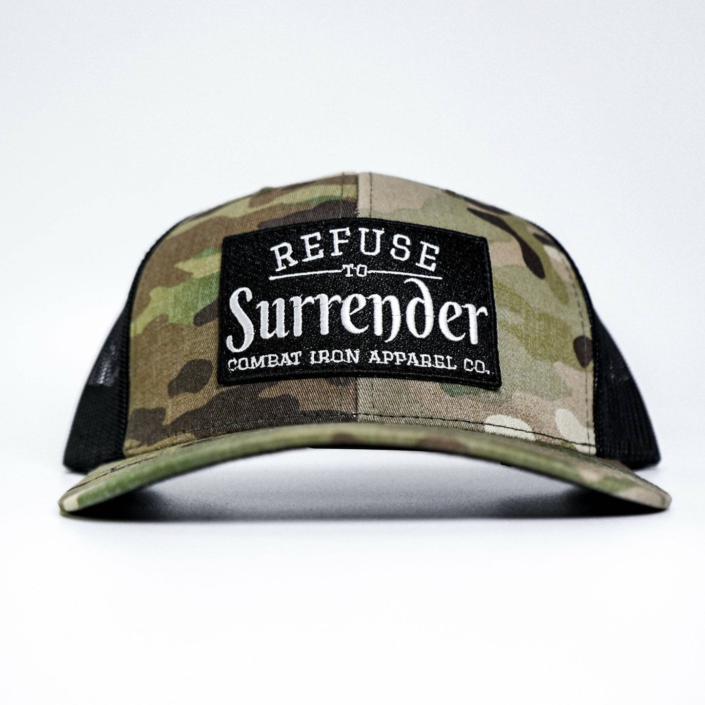 Refuse To Surrender B/W Patch Snapback Hat