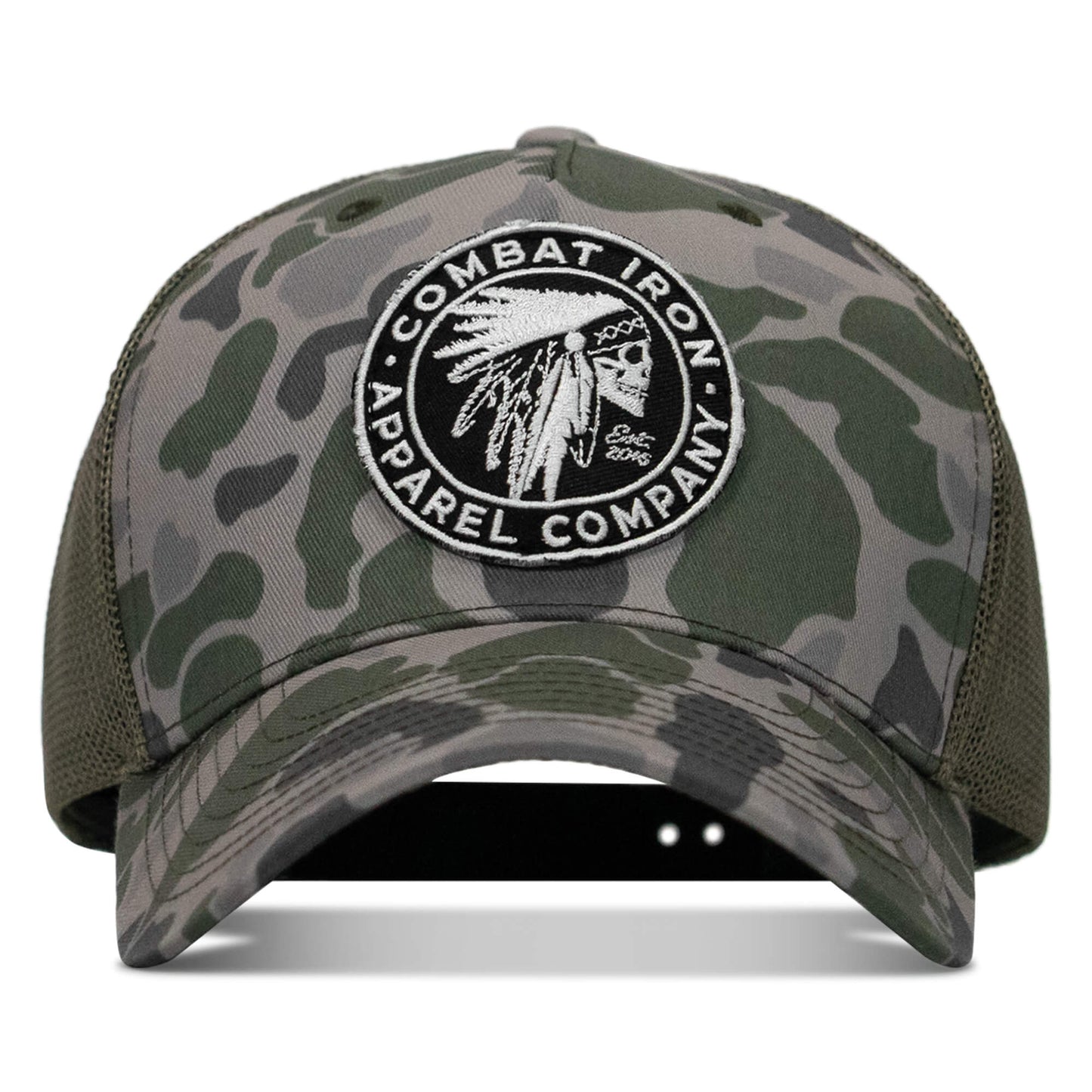 Indian Chief Skull Patch Snapback