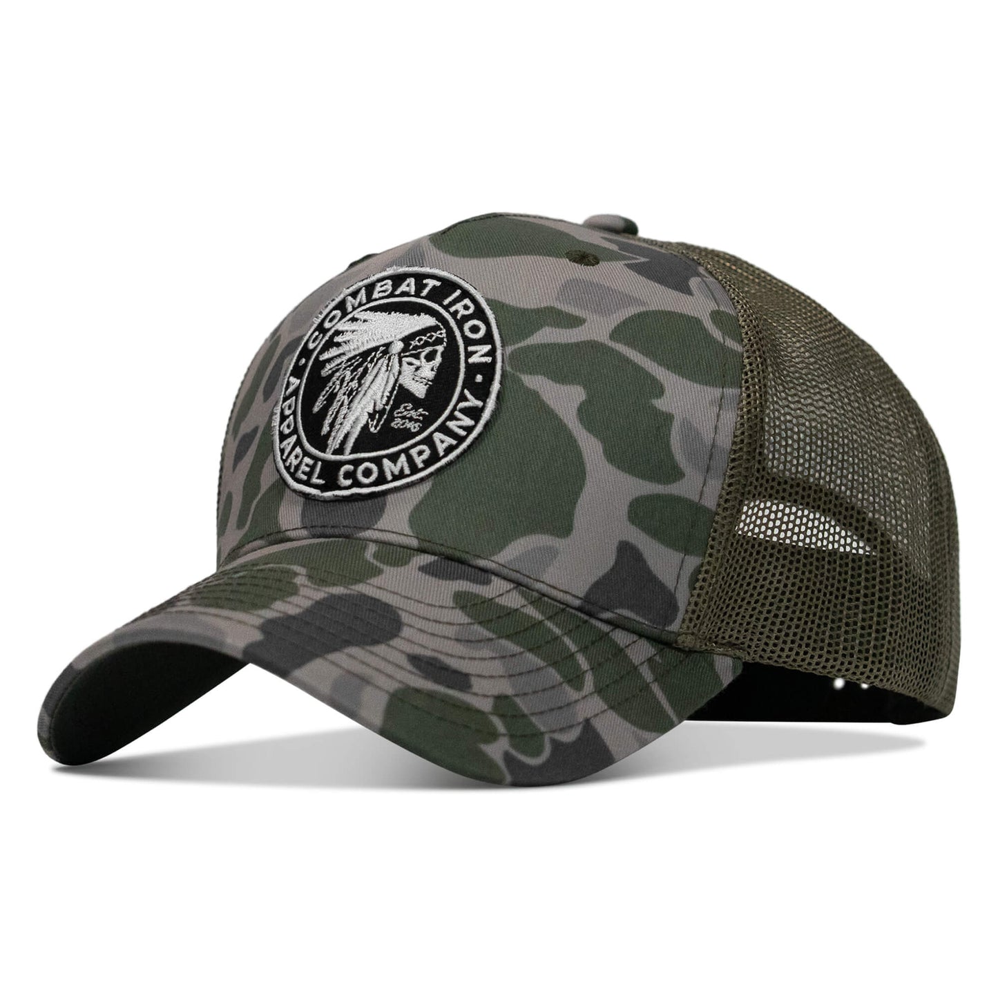Indian Chief Skull Patch Snapback
