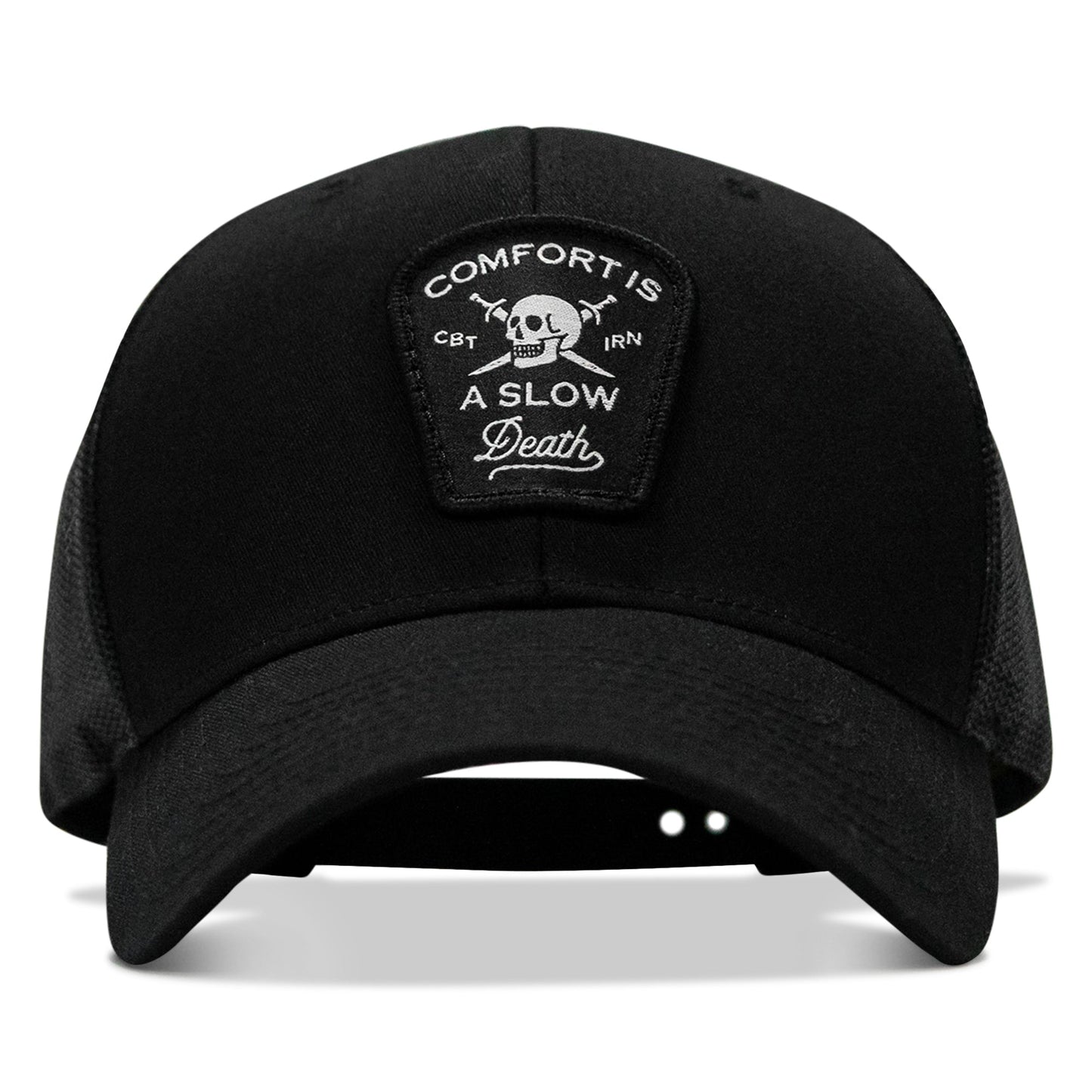 Comfort Is A Slow Death Patch Snapback Hat
