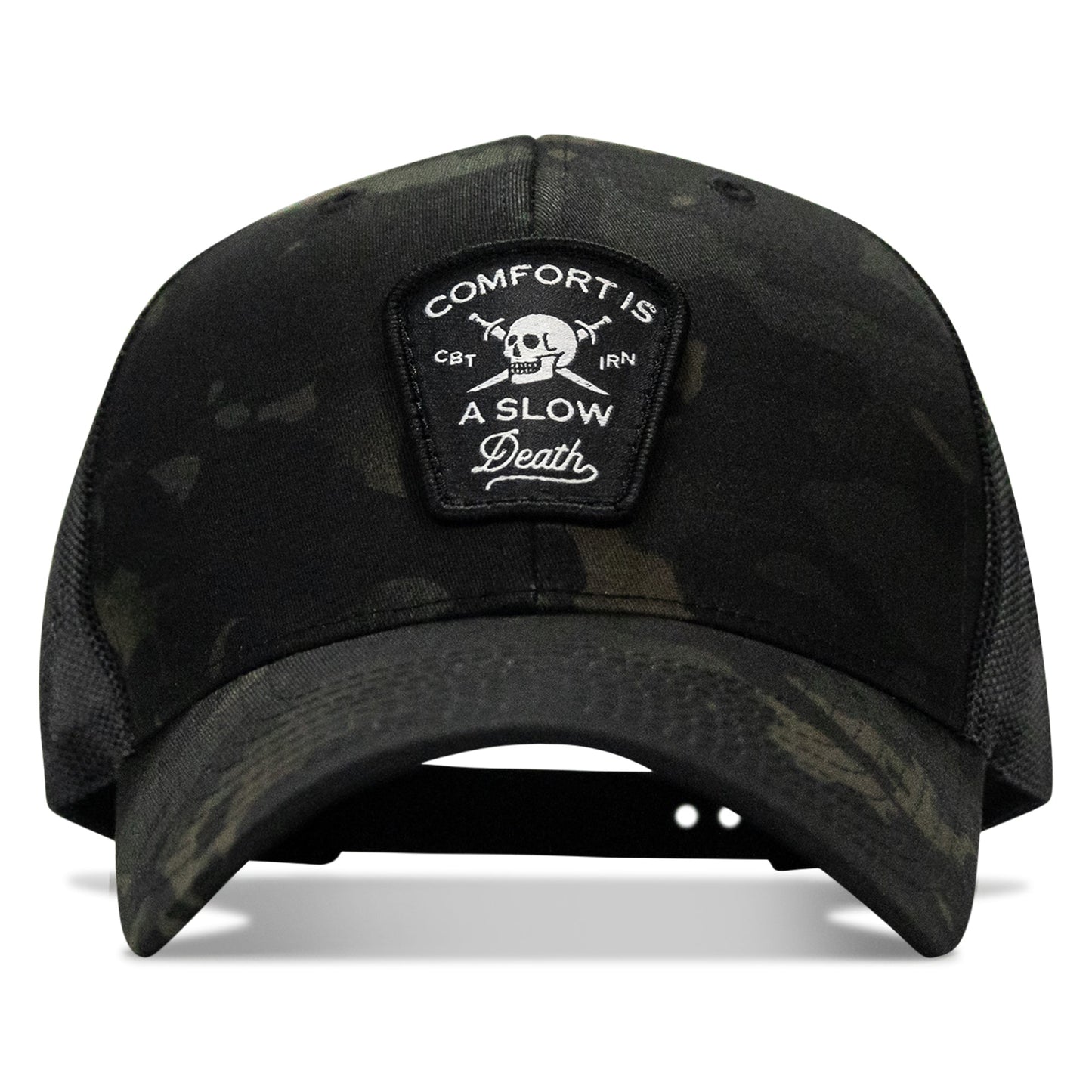 Comfort Is A Slow Death Patch Snapback Hat