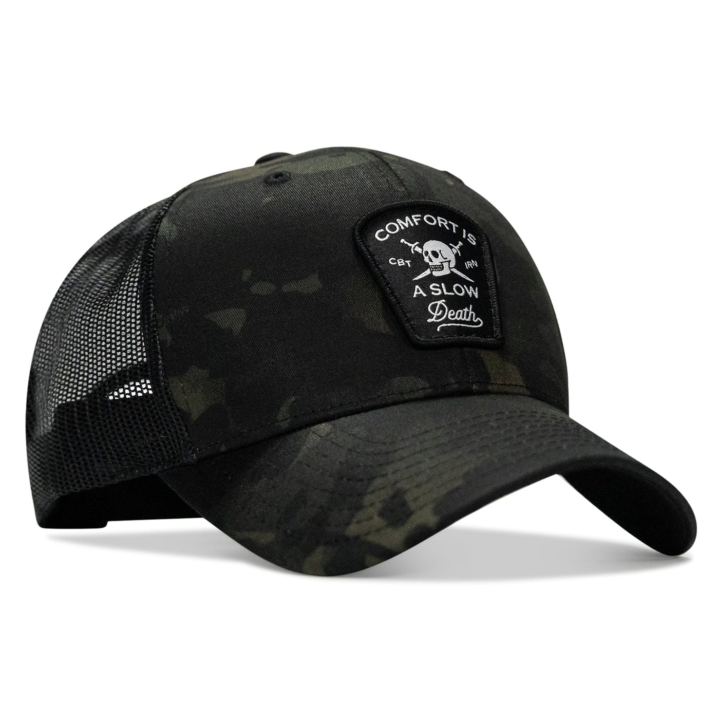Comfort Is A Slow Death Patch Snapback Hat