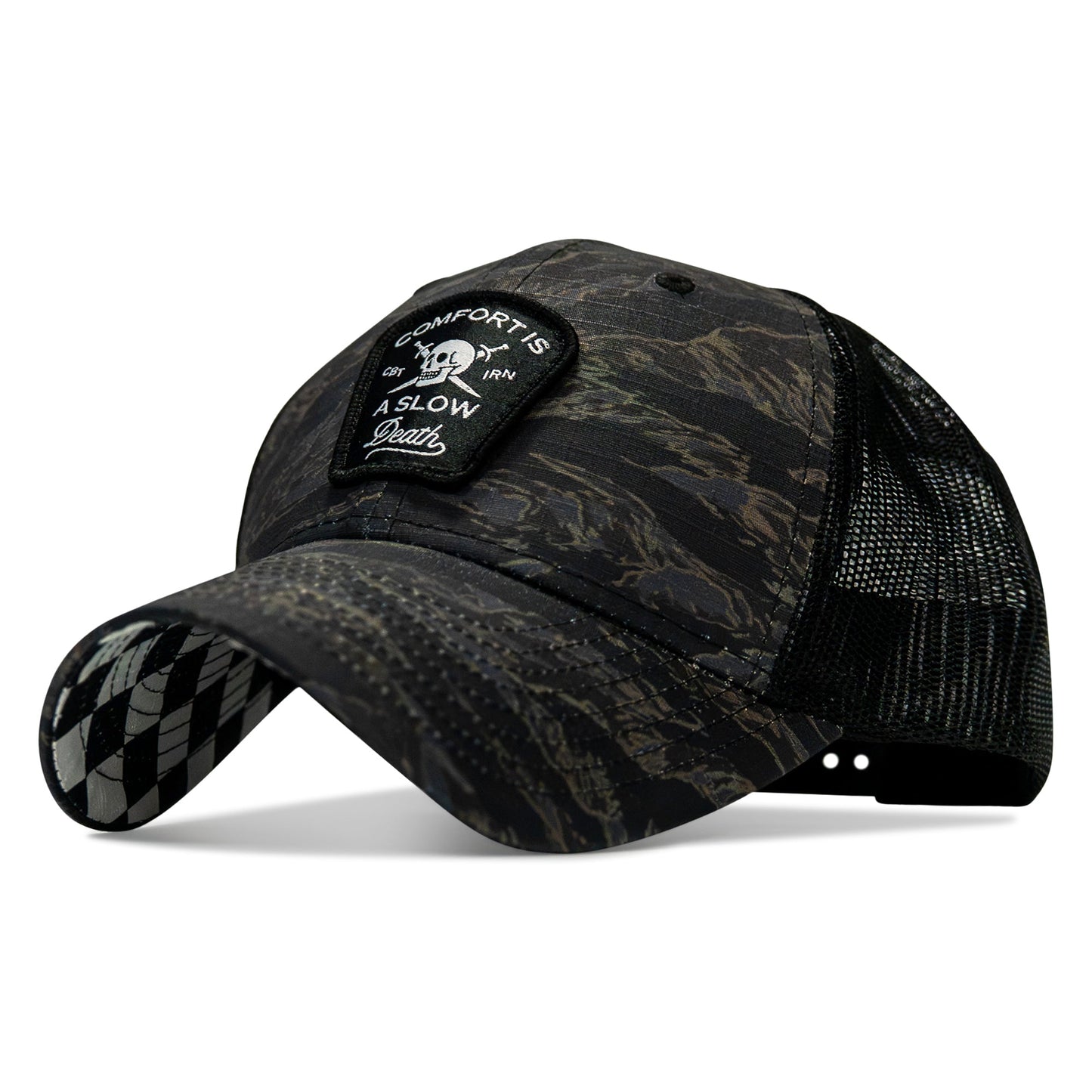 Comfort Is A Slow Death Patch Original Ripstop Snapback Hat