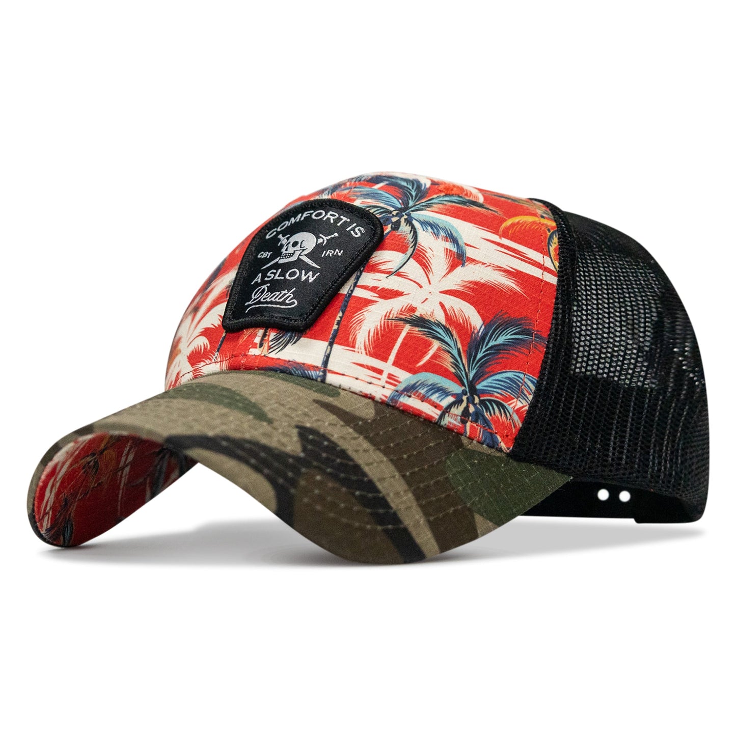 Comfort Is A Slow Death Patch Original Ripstop Snapback Hat