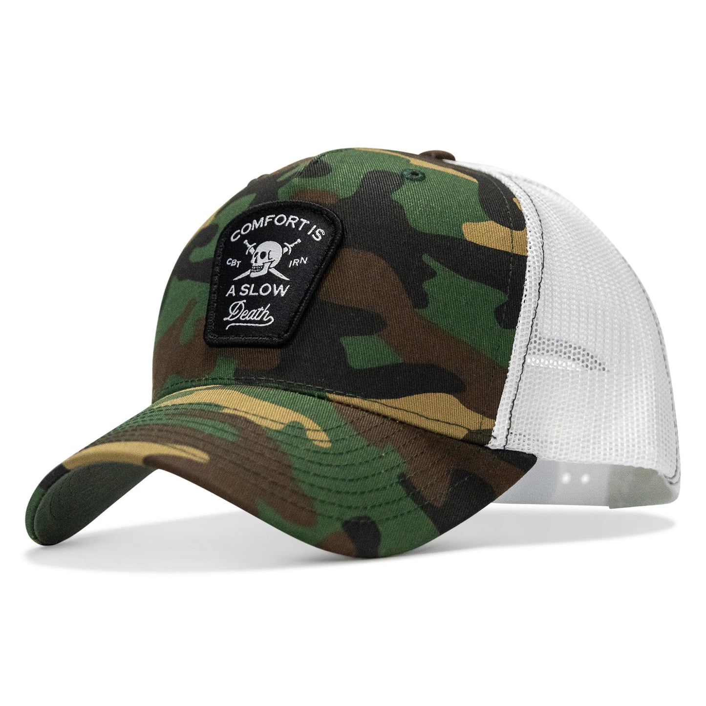 Comfort Is A Slow Death Patch Snapback Hat