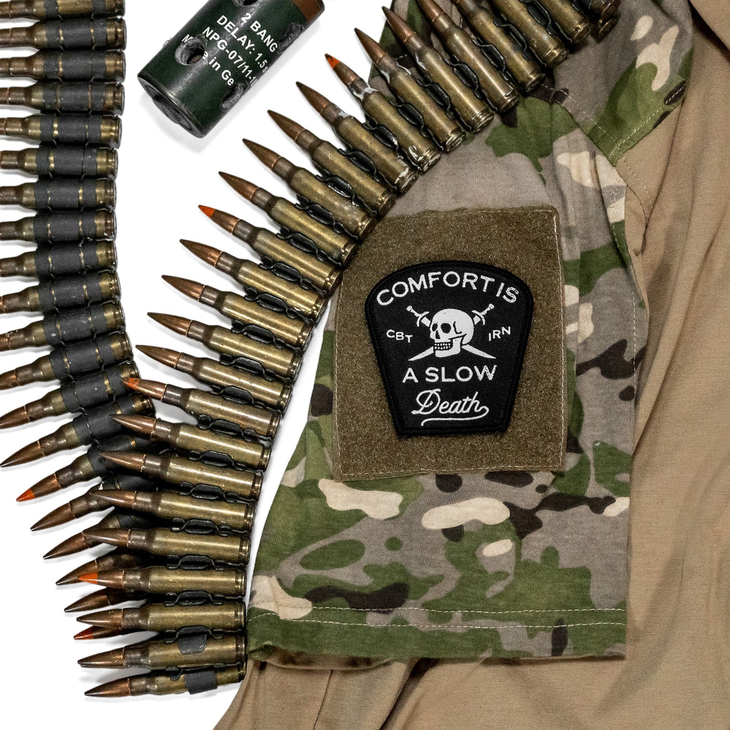 Comfort Is a Slow Death Velcro Patch