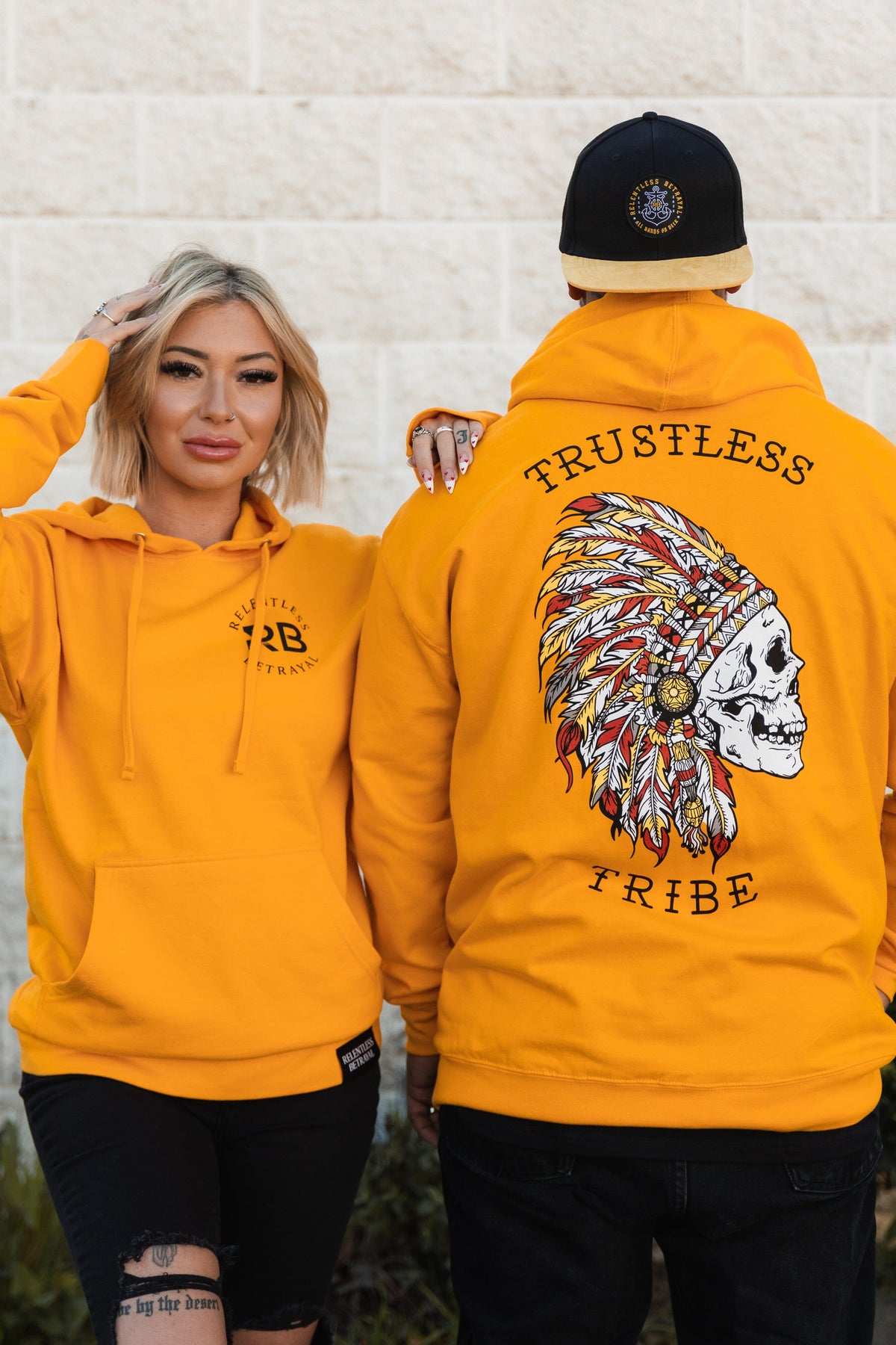 Trustless Chief Hoodie GOLD