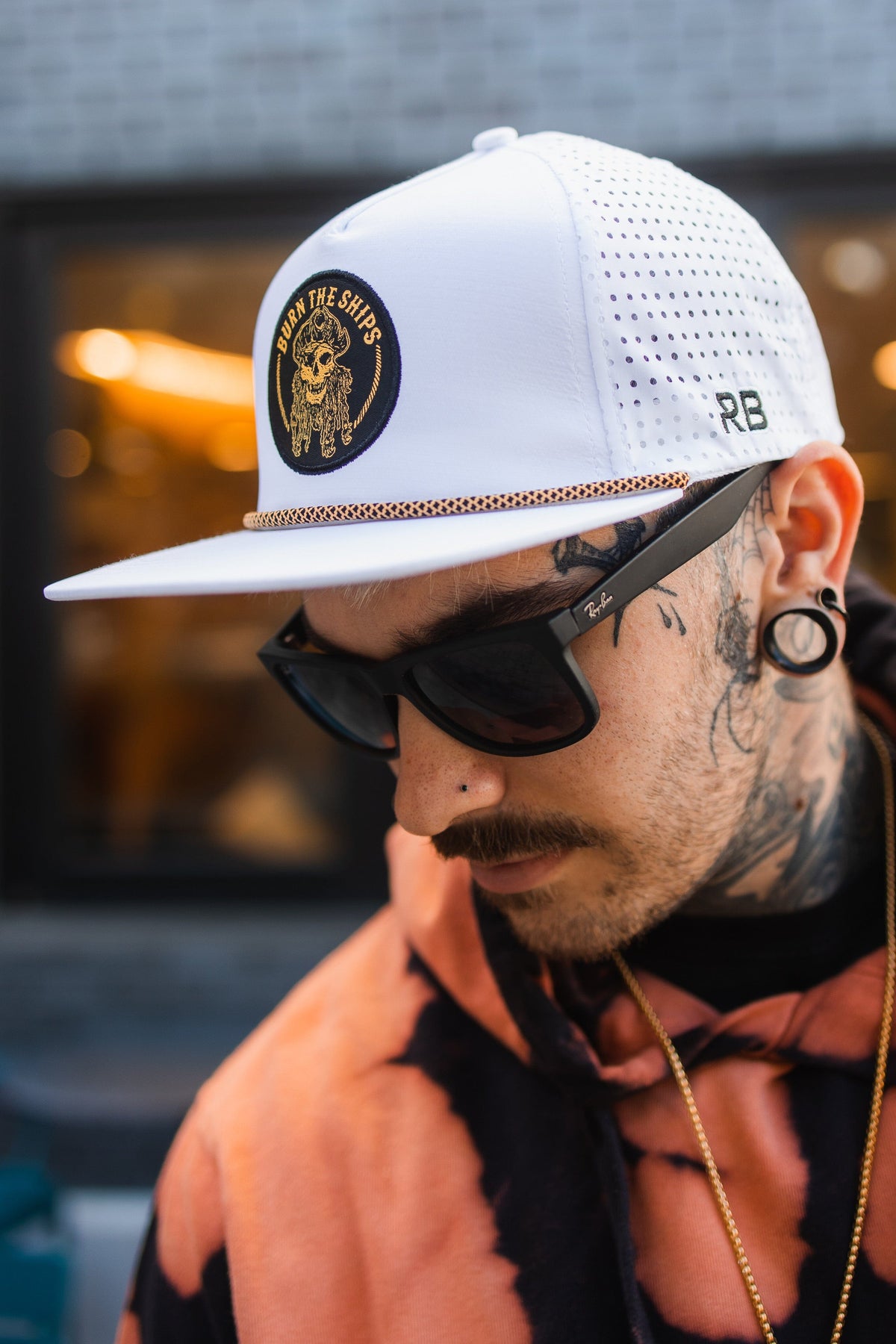 Burn The Ships WHITEOUT Snapback