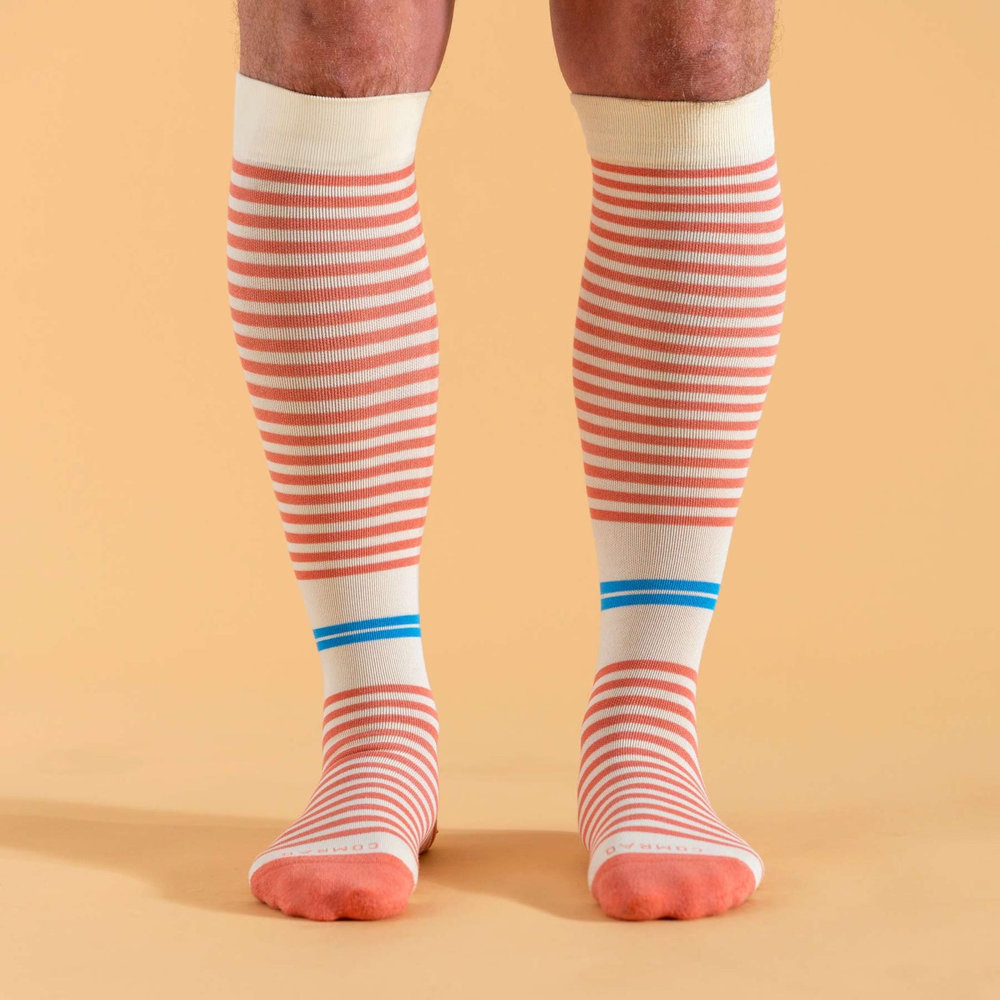 CloudCotton Compression Socks - Terracotta