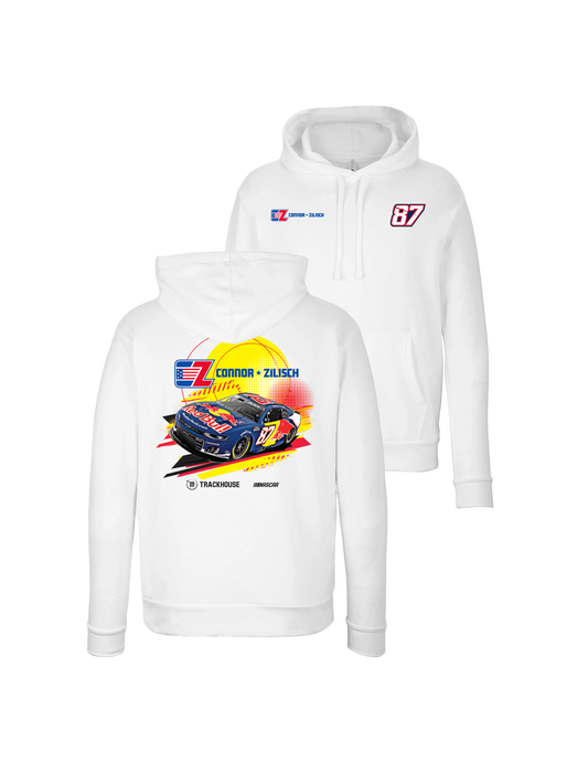 Connor Zilisch CotA Red Bull White Hoodie