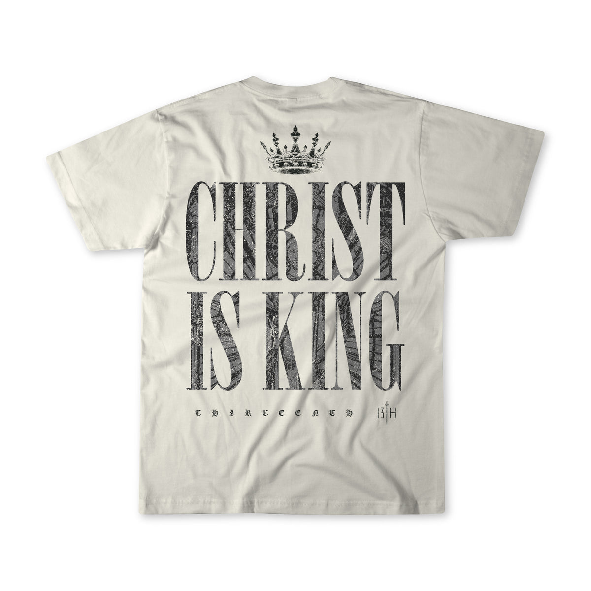 Christ is King Premium Tee - Ivory