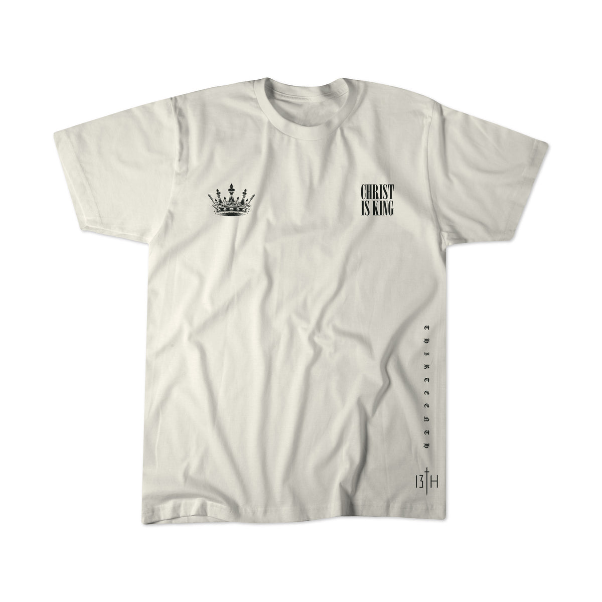 Christ is King Premium Tee - Ivory