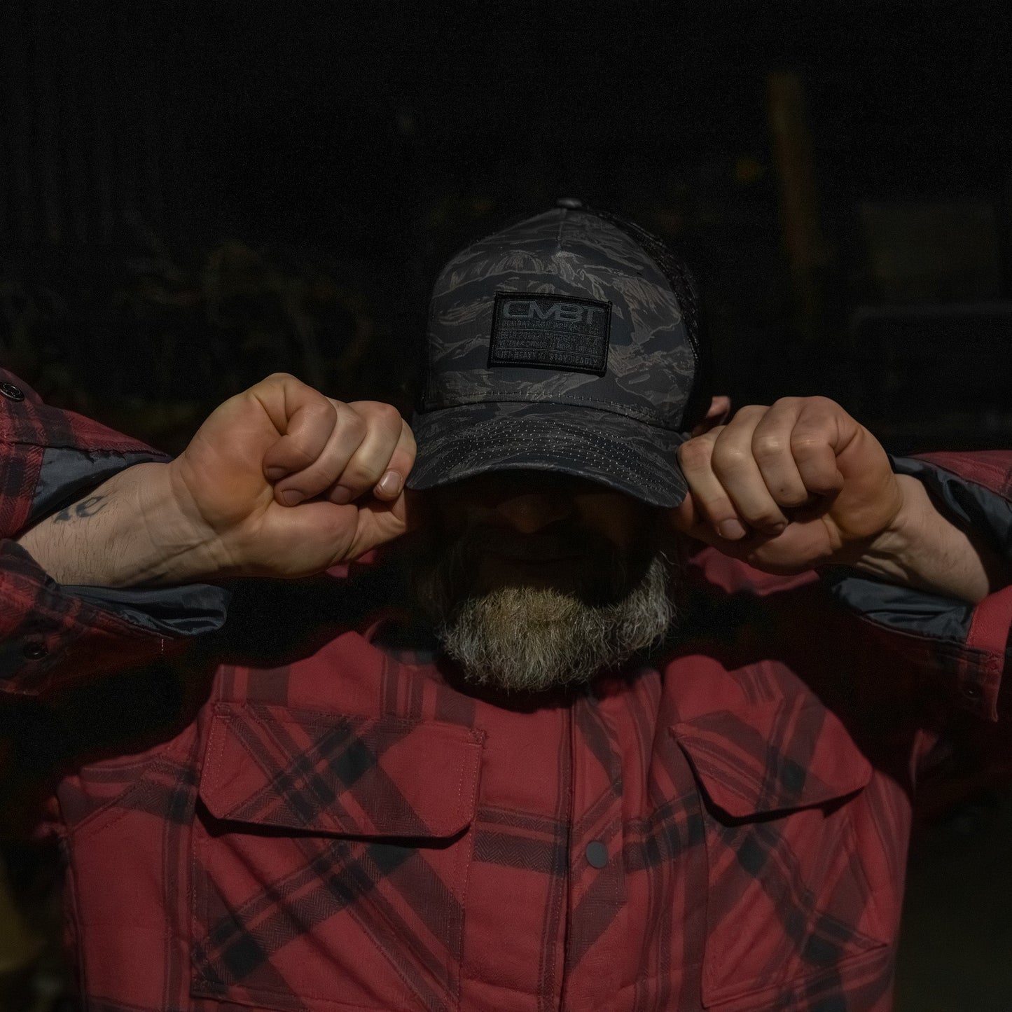 Cmbt Branded Patch Five Panel Breacher Snapback Hat