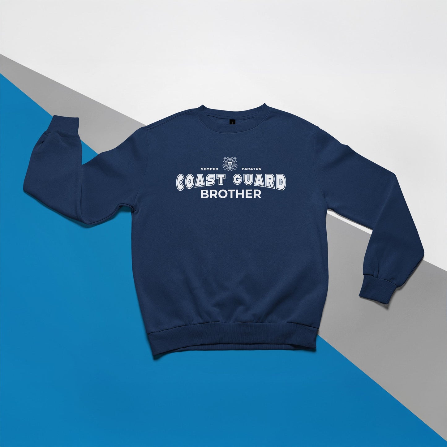 Coast Guard Brother Crewneck (Navy)