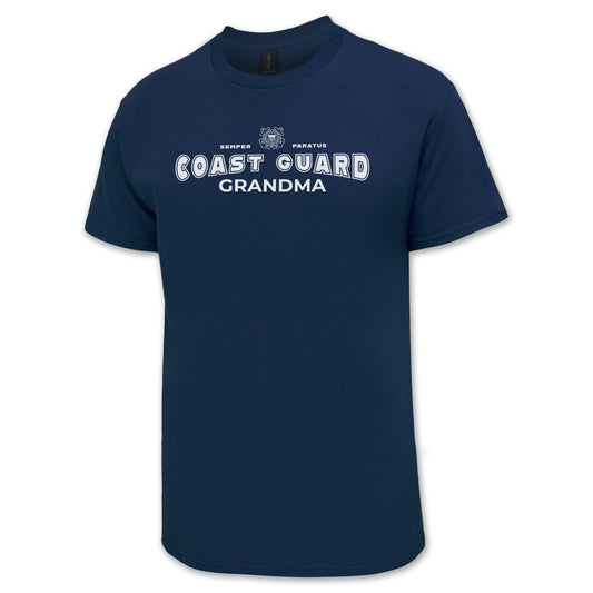 Coast Guard Grandma T-Shirt (Navy)