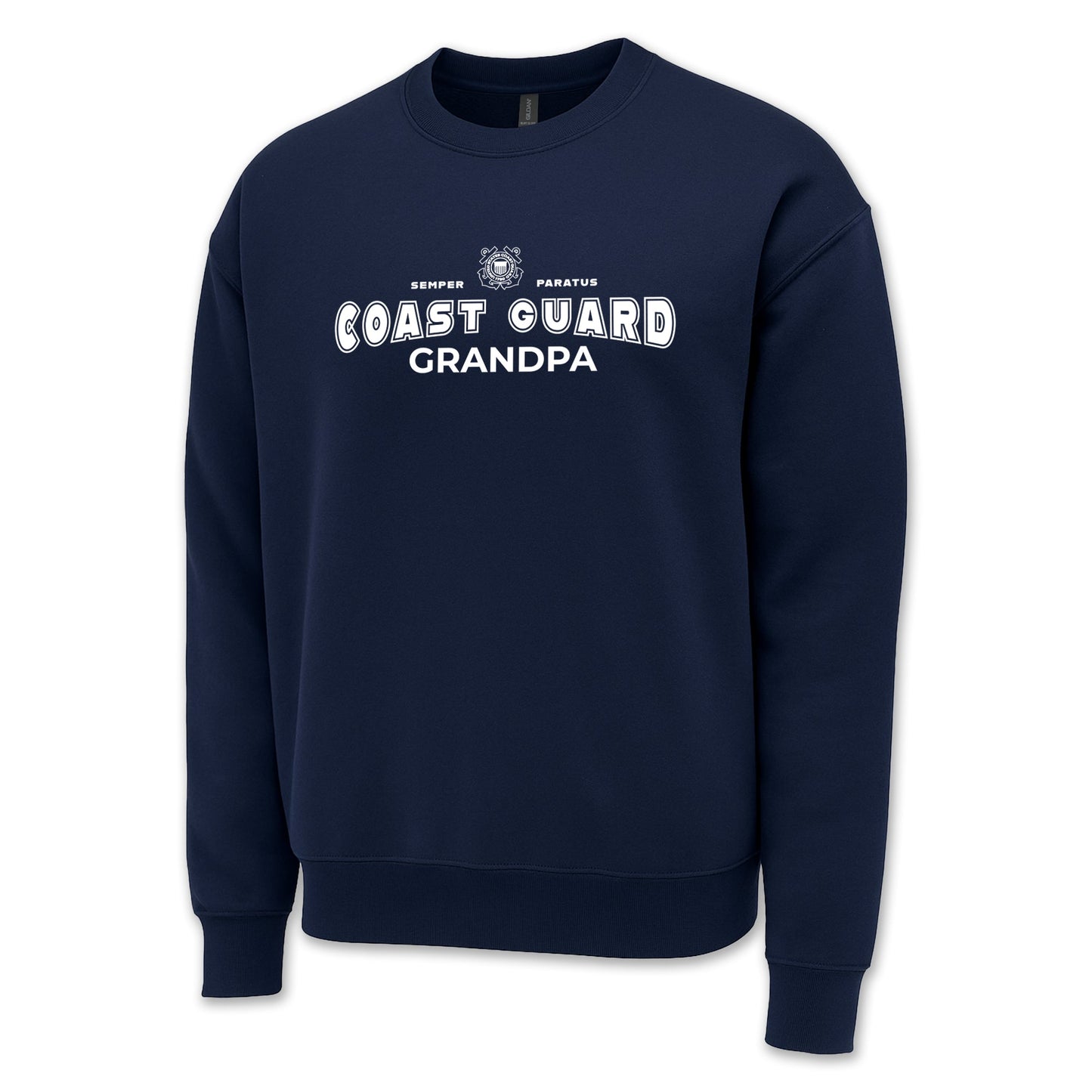 Coast Guard Grandpa Crewneck (Navy)
