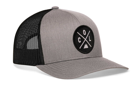 Colorado Trucker Hat  |  Gray-Black COL X Snapback