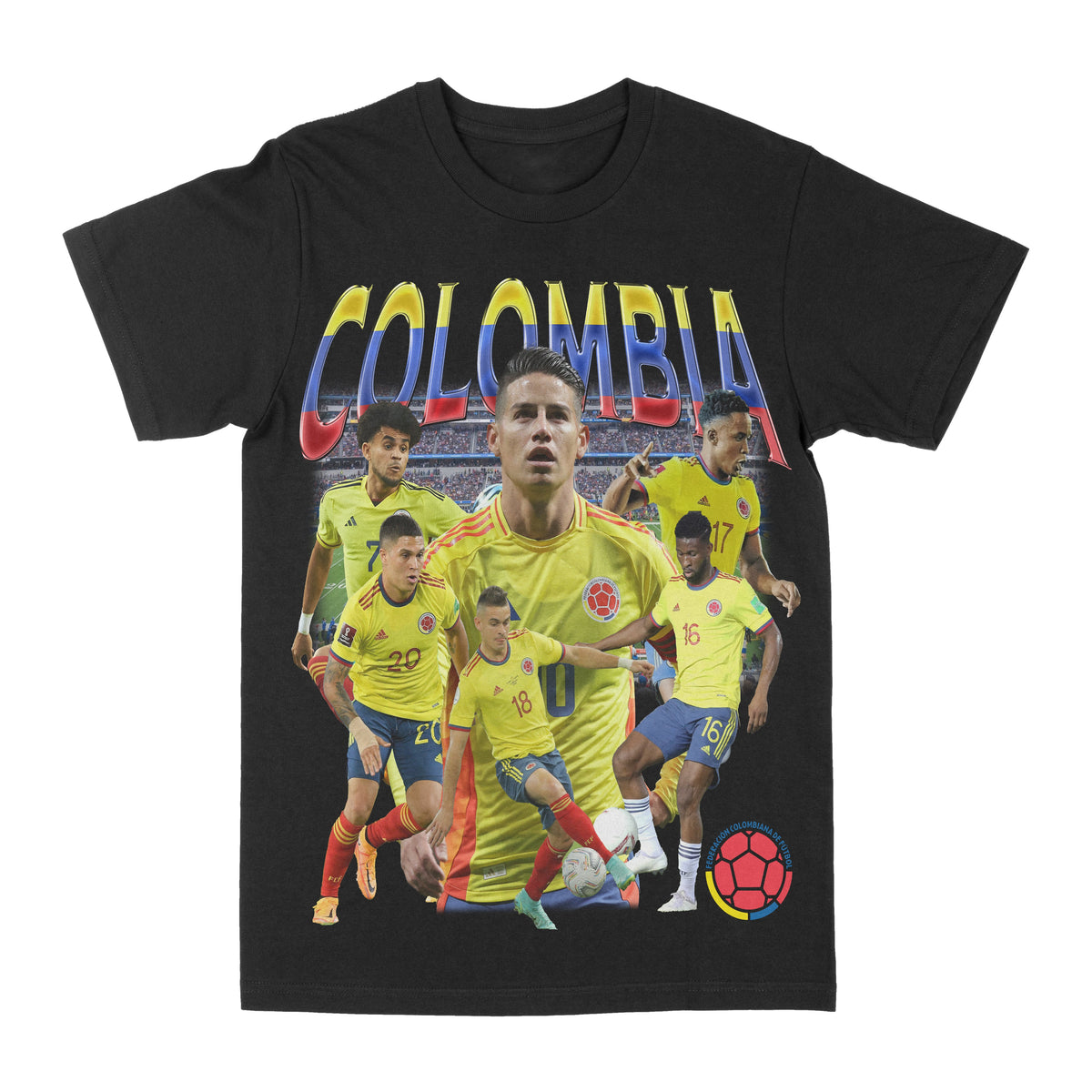 Colombia Soccer Graphic Tee