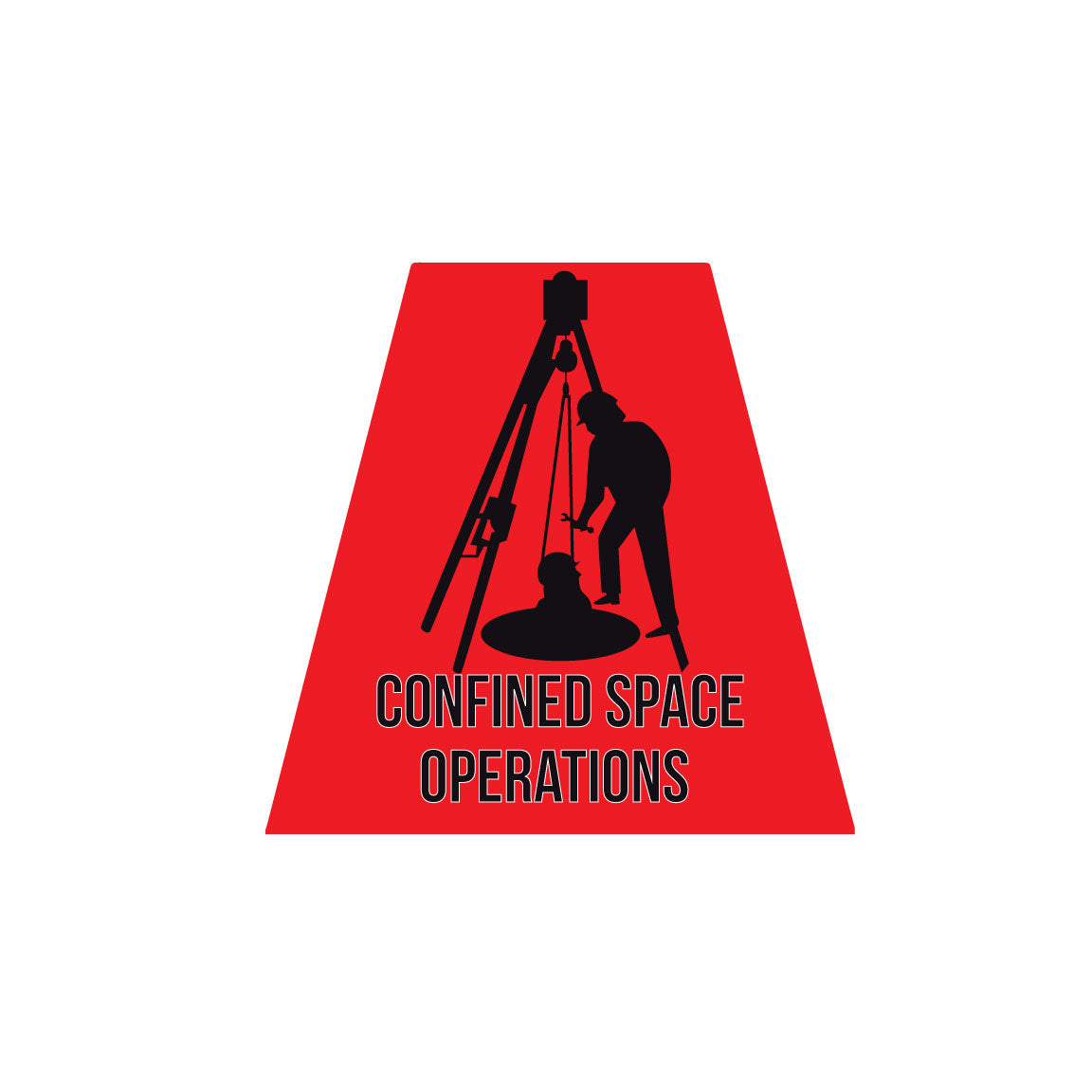 CONFINED SPACE OPERATIONS REFLECTIVE HELMET (TET) TETRAHEDRON