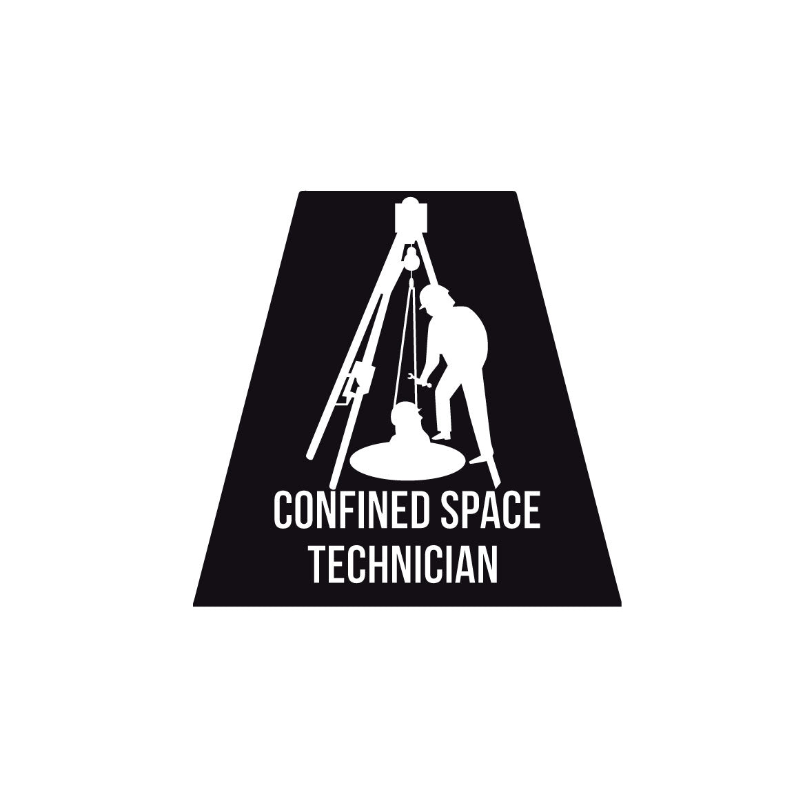 CONFINED SPACE TECHNICIAN REFLECTIVE HELMET (TET) TETRAHEDRON