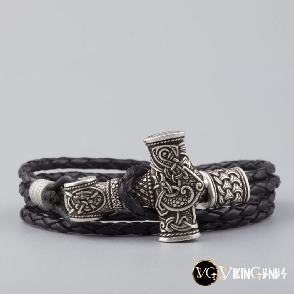 Thor's Hammer Mjolnir Wristband