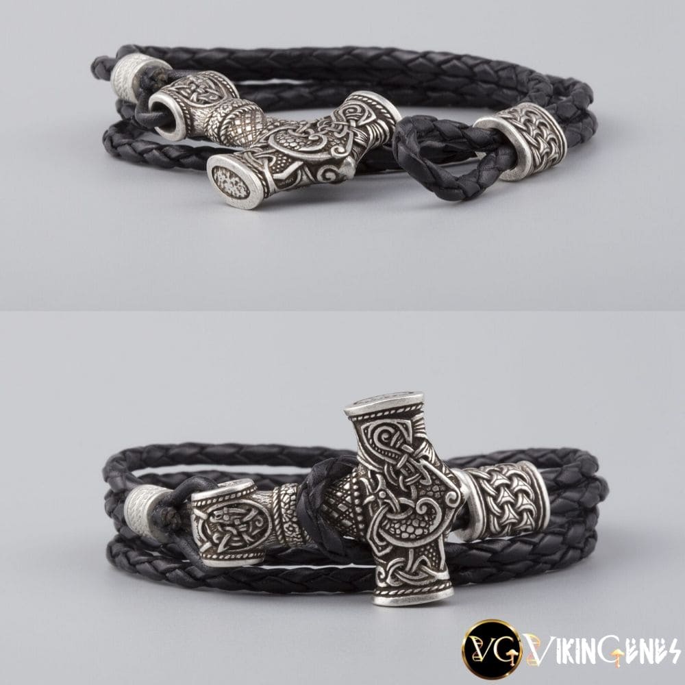 Thor's Hammer Mjolnir Wristband