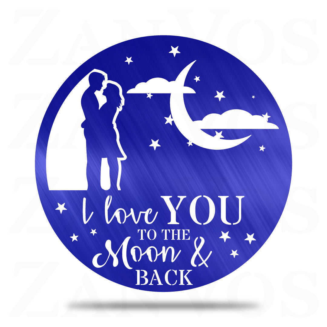 Couple Moon & Back