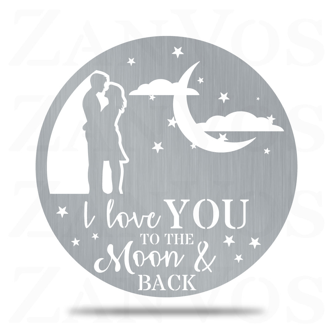 Couple Moon & Back