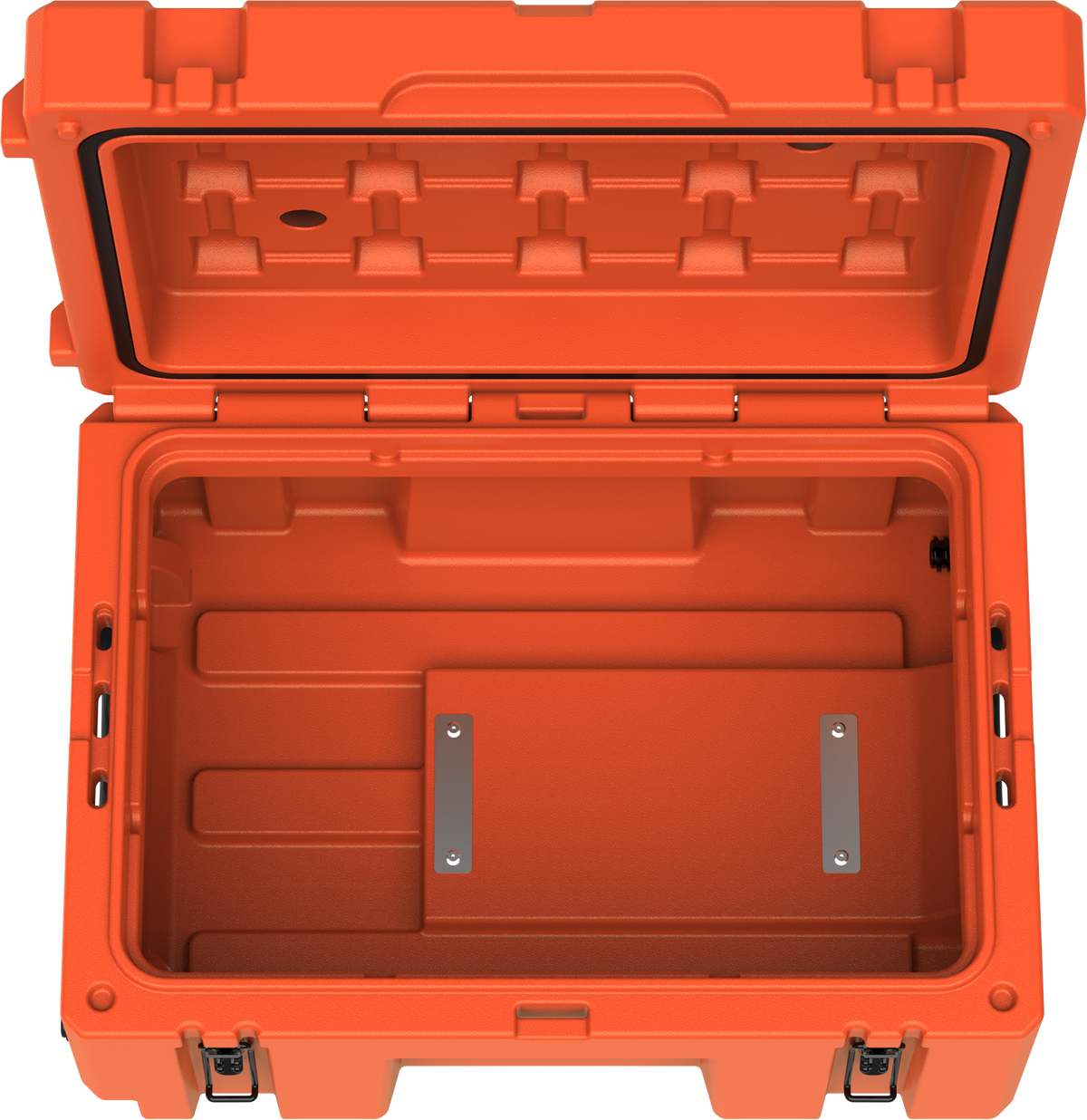 Cubix 76L Rolling Cargo Case — Wheeled Rotomolded Gear, Tool & Storage Box