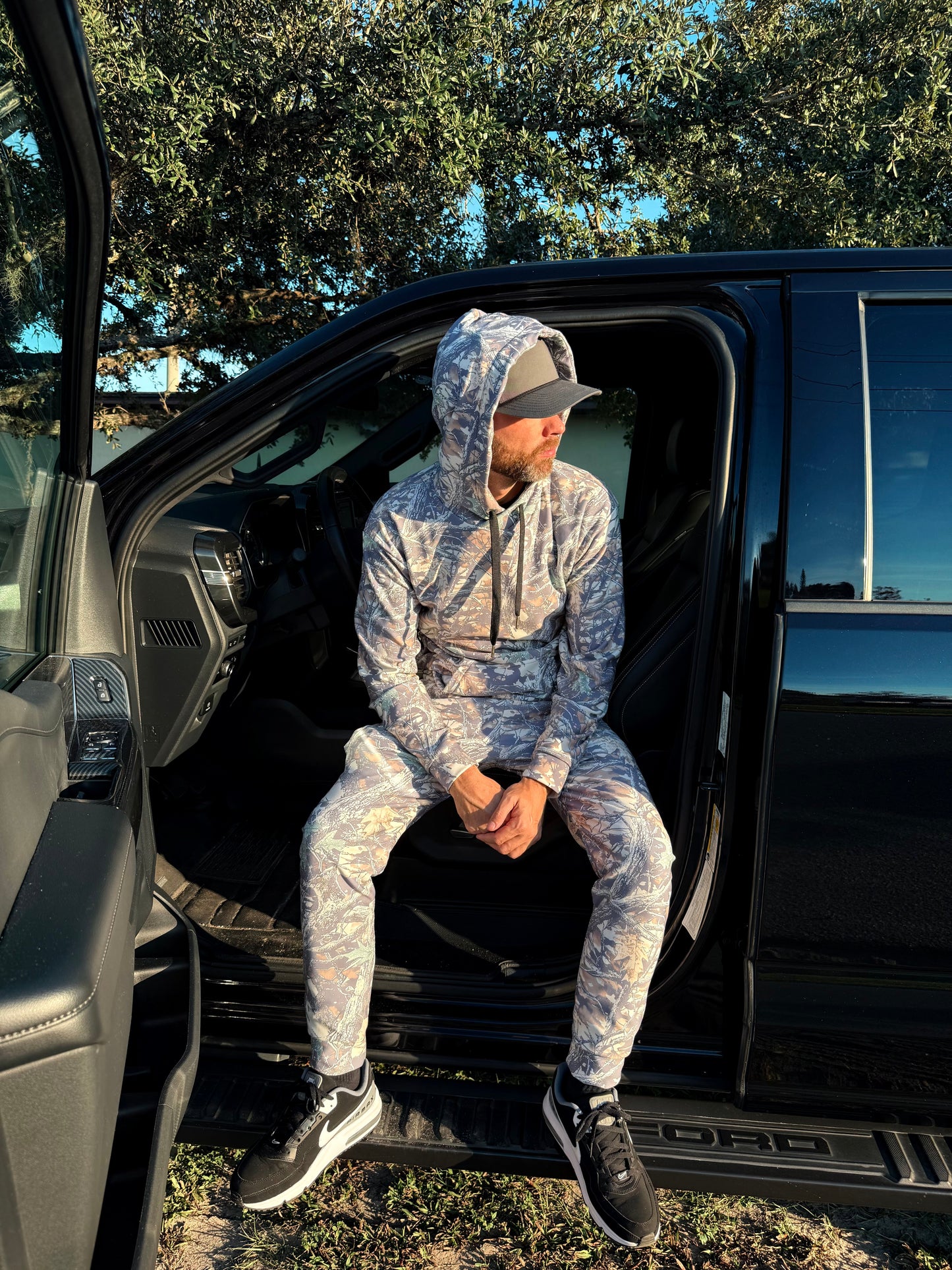 Faded Camo Jogger Sweatpants