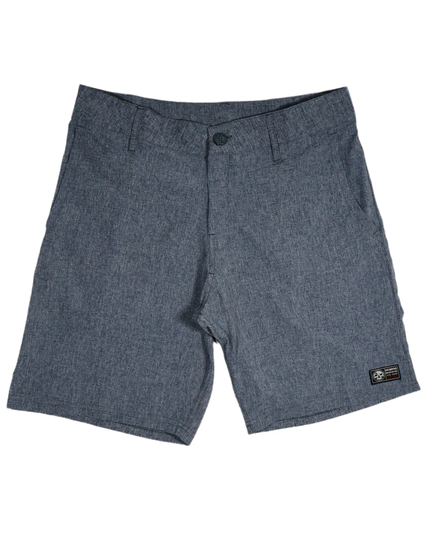 Gray Stretch Hybrid Shorts