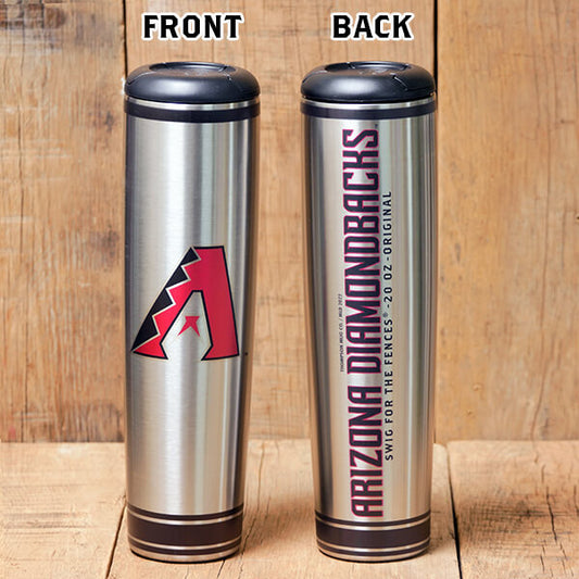 Arizona Diamondbacks "A" Metal Dugout Mug | Stainless Steel Baseball Bat Mug