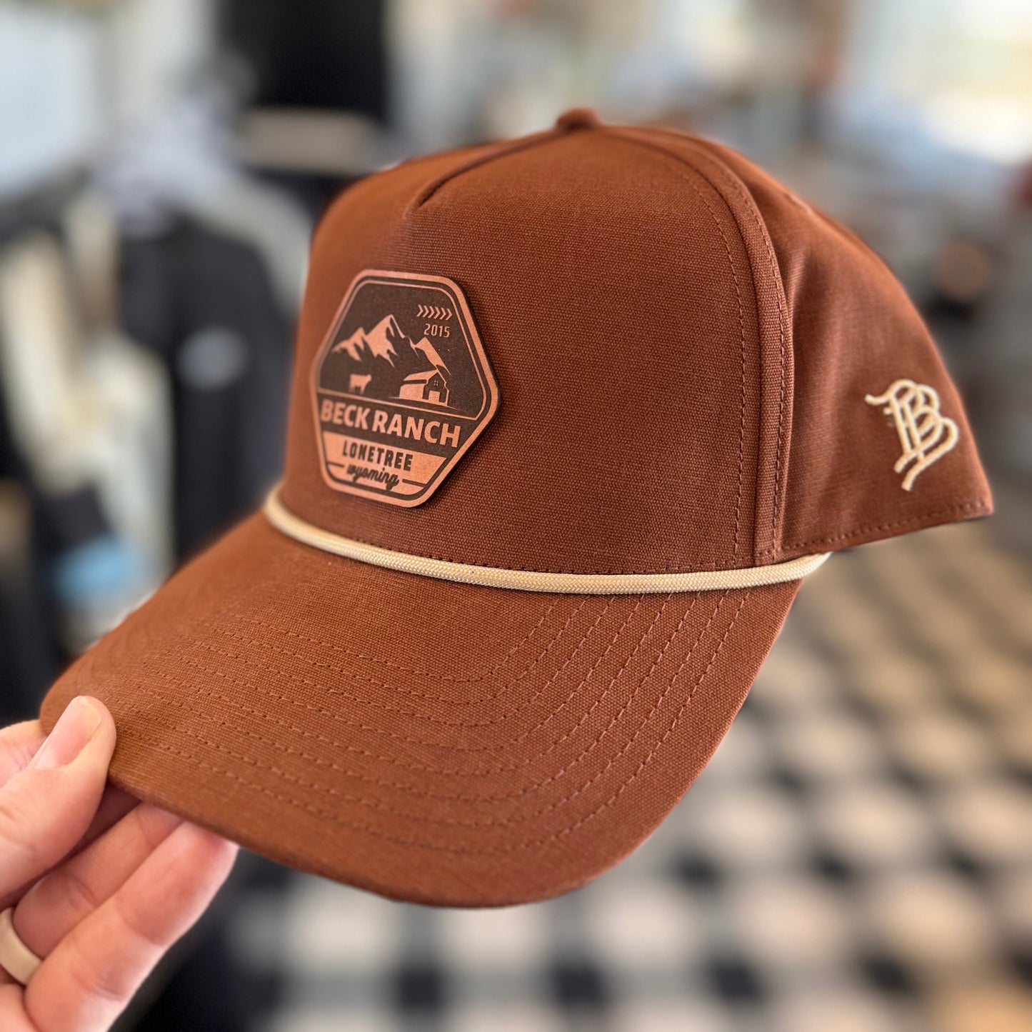 Beck Ranch Retro Canvas Hat