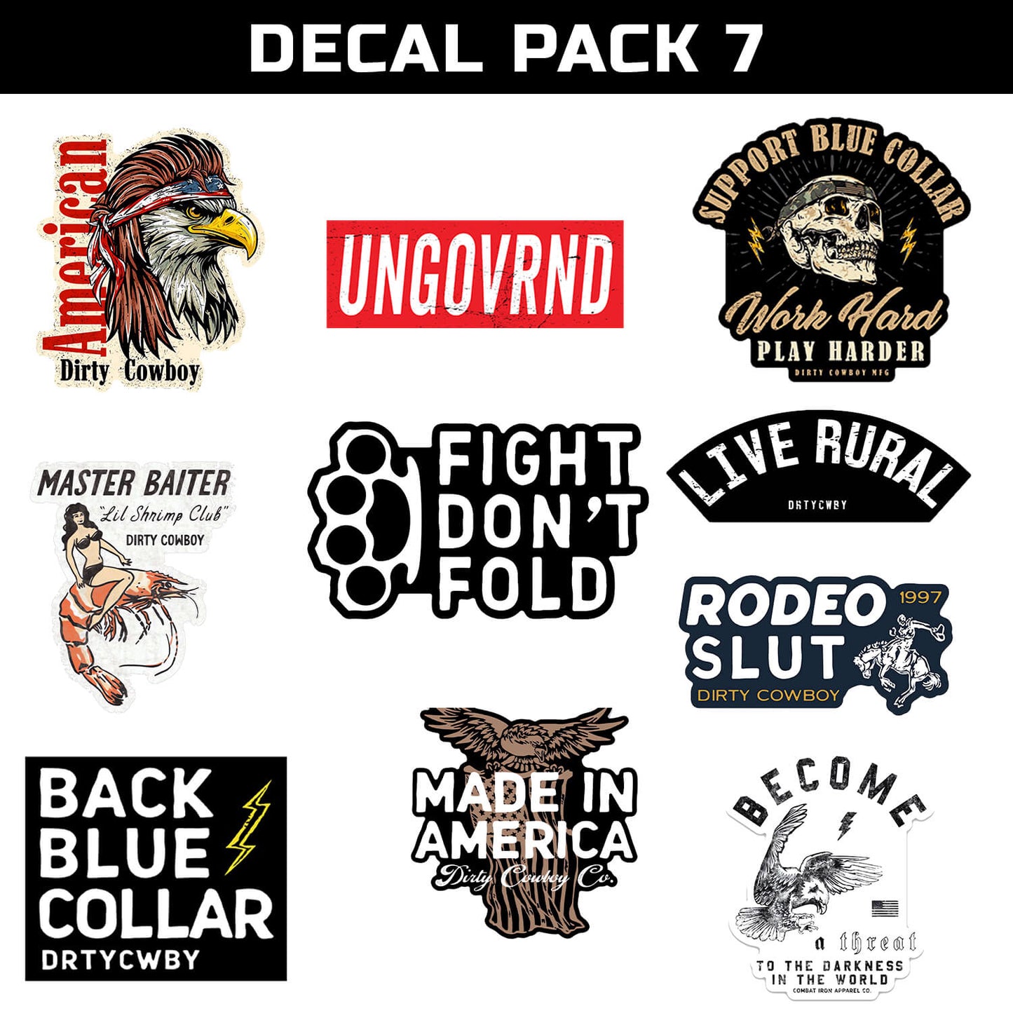 Sticker Decal Pack V7