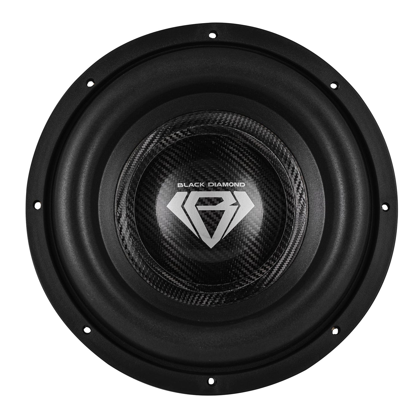 Black Diamond 12" High Excursion Subwoofer with Carbon Fiber Cone | 3500W RMS / 7000W MAX | Dual 2-Ohm Voice Coil